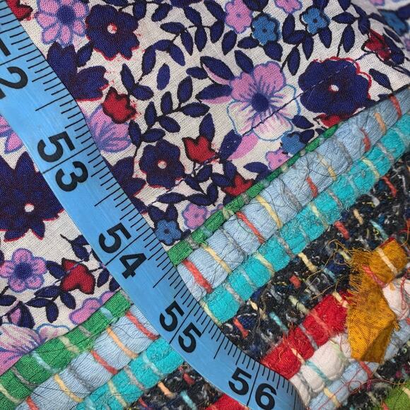 70’s HIPPIE BLOCK PRINT INDIAN COTTON MAXIDRESS - Picture 11 of 11